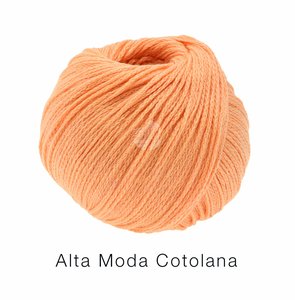 Hilado de lana y algodón Cotolana Lana Grossa 50 g Color 2 Albaricoque