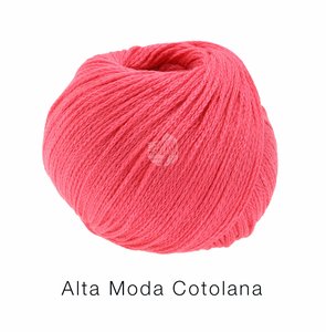 Hilado de lana y algodón Cotolana Lana Grossa 50 g Color 4 Clavel