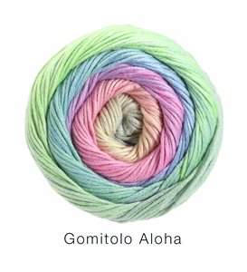 Hilado de algodón Gomitolo Aloha Lana Grossa 100 gr Color 301