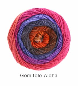 Hilado de algodón Gomitolo Aloha Lana Grossa 100 gr Color 307