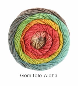 Hilado de algodón Gomitolo Aloha Lana Grossa 100 gr Color 308