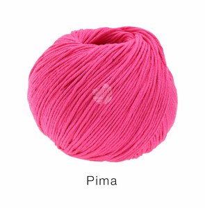 Algodón Pima Lana Grossa 50 g Color 5 Rosa fucsia