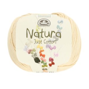 Hilo de algodón DMC Natura Just Cotton N36 Gardenia