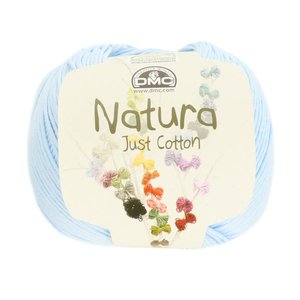 Hilo de algodón DMC Natura Just Cotton N05 Blue Layette