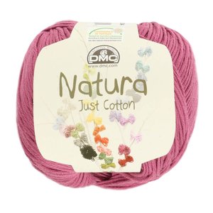 Hilo de algodón DMC Natura Just Cotton N33 Amaranto