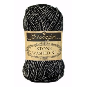 Hilo de algodón Scheepjes Stone Washed XL 843 Black Onyx