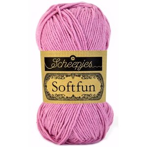 Hilo de algodón Scheepjes Softfun 2480 Pink