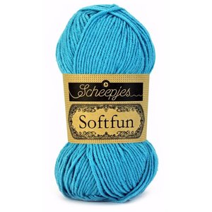 Hilo de algodón Scheepjes Softfun 2511 Dark Turquoise