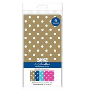 Set 4 cuadernos para midori Doodlebug Adorable Dots