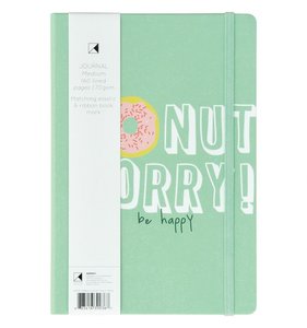 Cuaderno estilo journal Donut Worry