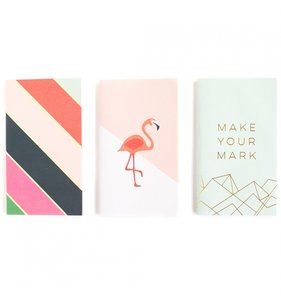 Mini Cuadernos Trend Flamingo