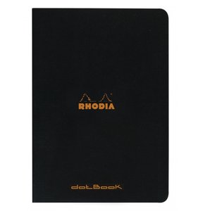 Cuaderno de puntitos A4 Rhodia Negro