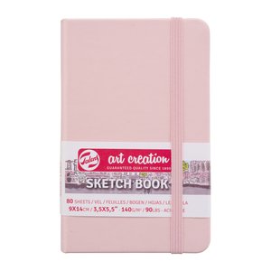Block tapa dura Talens Sketchbook Pastel Pink 9x14 cm