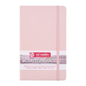 Block tapa dura Talens Sketchbook Pastel Pink 13x21 cm