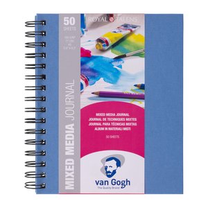 Cuaderno tapa dura Van Gogh Mix Media Journal A5