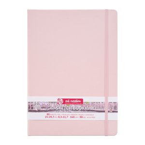 Block tapa dura Talens Sketchbook Pastel Pink tamaño A4