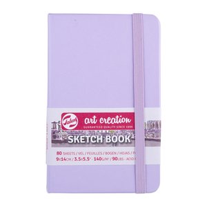 Block tapa dura Talens Sketchbook Violeta 9x14 cm