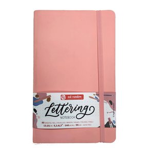 Cuaderno de puntitos Notebook Lettering Talens A5 Rosa