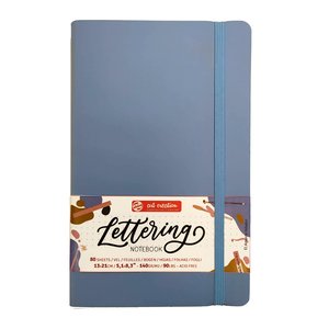Cuaderno de puntitos Notebook Lettering Talens A5 Azul
