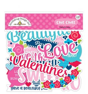 Die Cuts Frases Doodlebug French Kiss