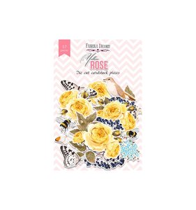 Die Cuts Fabrika Decoru Yellow Rose