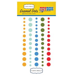 Enamel Dots Toy Box