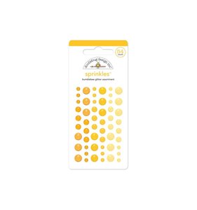 Enamel Dots Glitter Bumblebee