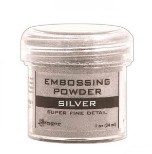 Polvos de embossing Ranger Super Fine Silver