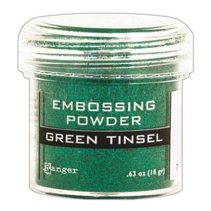Polvos de embossing Ranger Green Tinsel