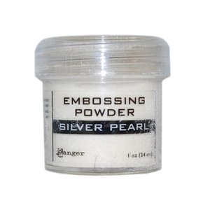 Polvos de embossing Ranger Silver Pearl