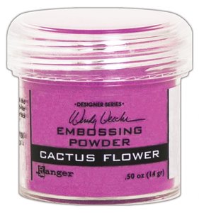 Polvos de embossing Ranger Cactus Flower