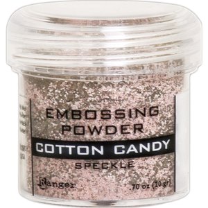 Polvos de embossing Ranger Speckle Cotton Candy
