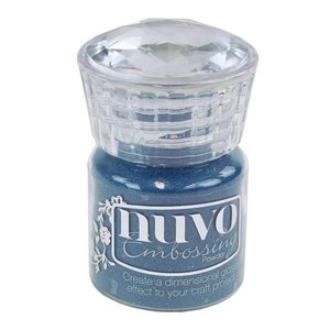 NUVO Embossing Powder Blue Odyssey