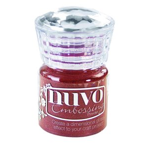 NUVO Embossing Powder Crimsom Gloss
