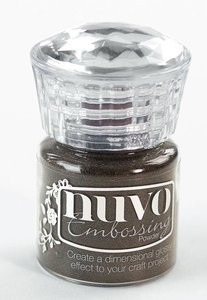 NUVO Embossing Powder Hot Chocolate
