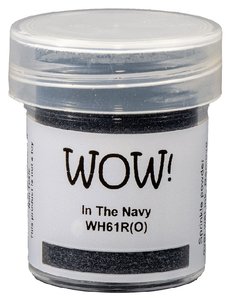 Polvos de embossing WOW Primary In The Navy