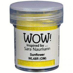 Polvos de embossing WOW Regular Sunflower