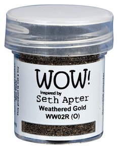 Polvos de embossing WOW Weathered Gold