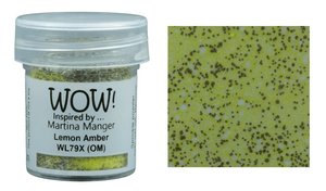 Polvos de embossing WOW Lemon Amber