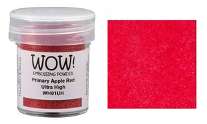 Polvos de embossing WOW Primary Apple Red Ultra High