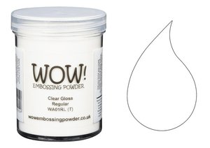 Polvos de embossing WOW Clear Gloss Large Jar 160 ml
