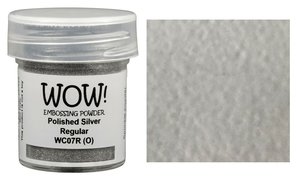 Polvos de embossing WOW Polished Silver