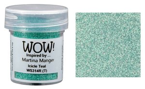 Polvos de embossing WOW Icicle Teal