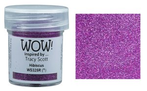 Polvos de embossing WOW Hibiscus