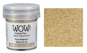 Polvos de embossing WOW Pure Platinum