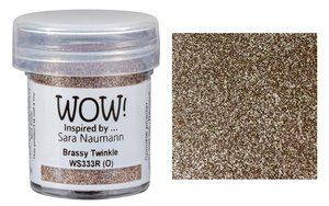 Polvos de embossing WOW Brassy Twinkle