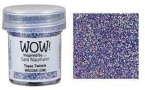 Polvos de embossing WOW Topaz Twinkle