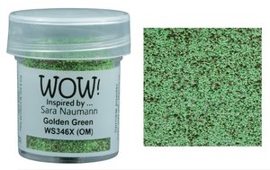 Polvos de embossing WOW Golden Green