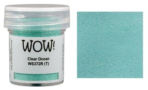 Polvos de embossing WOW Clear Ocean