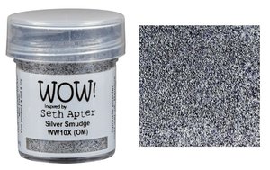 Polvos de embossing WOW Silver Smudge